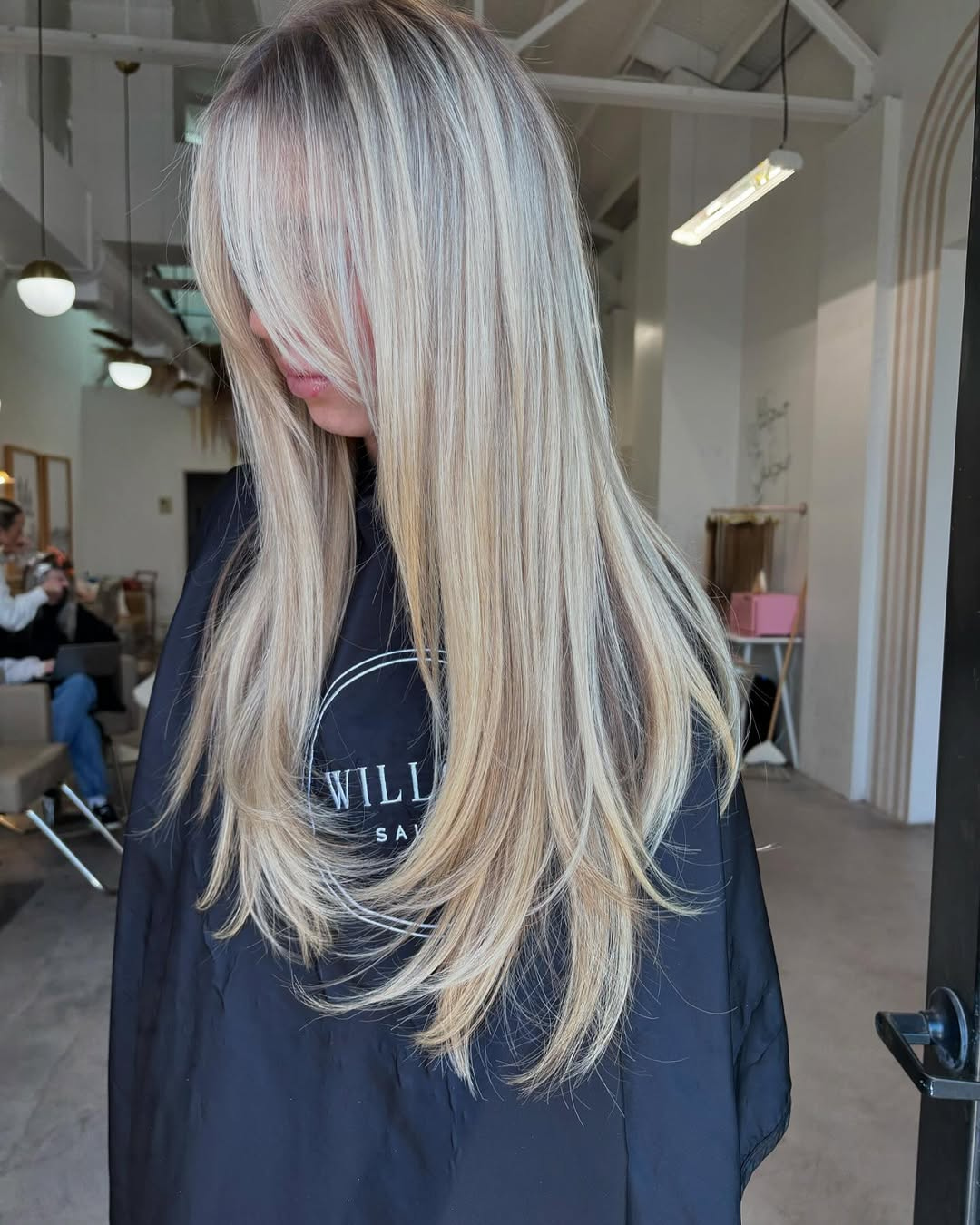 Blonding with Extensions by Gel