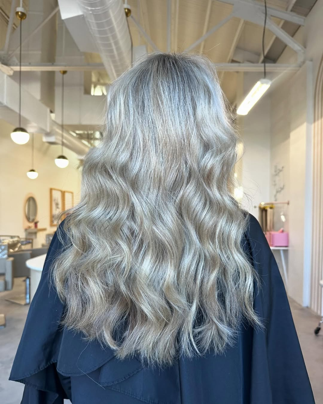 Blonding with Gray Blending by Jaden