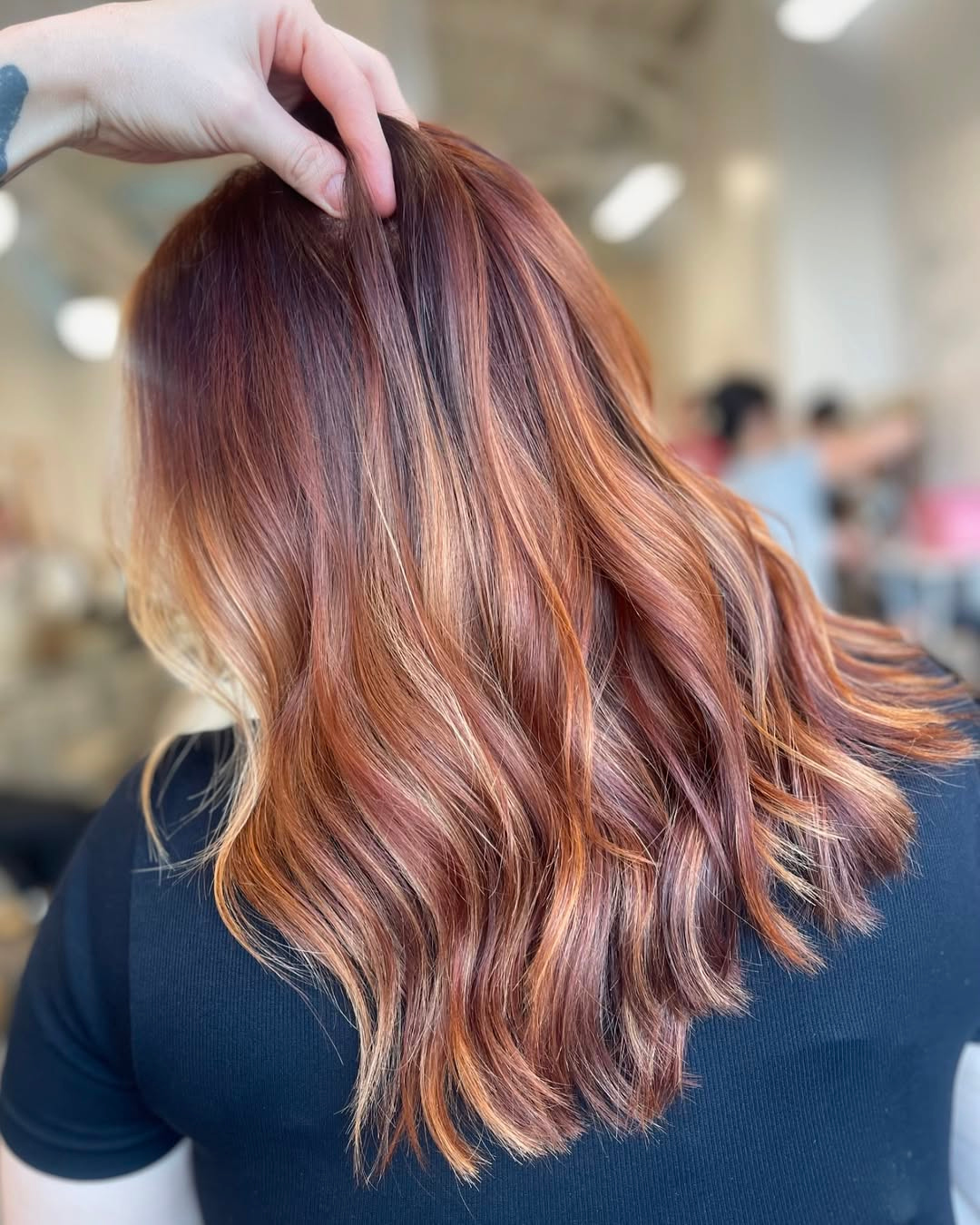 Copper Balayage by Maggie