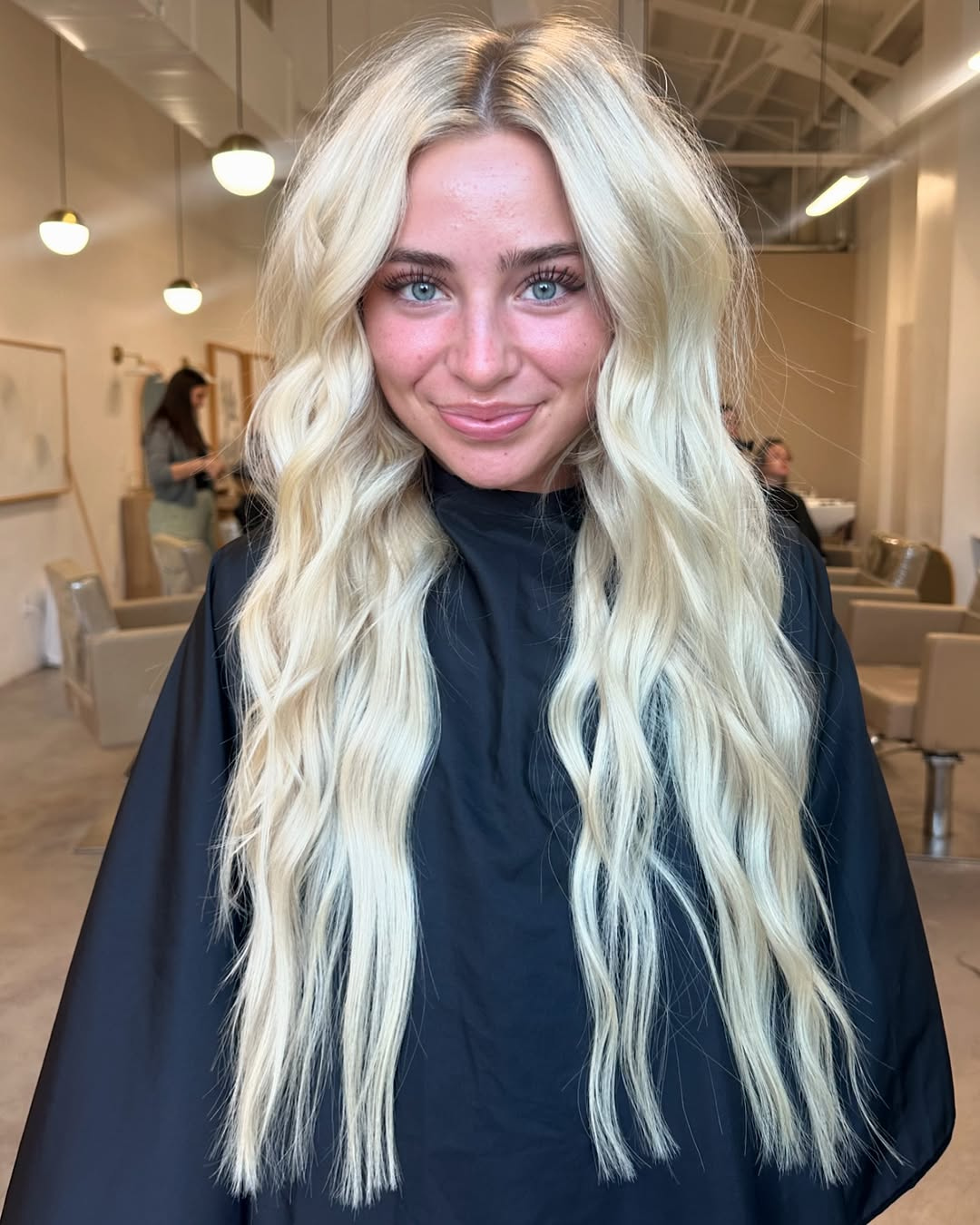 Icey Blonde Extensions by Ryan